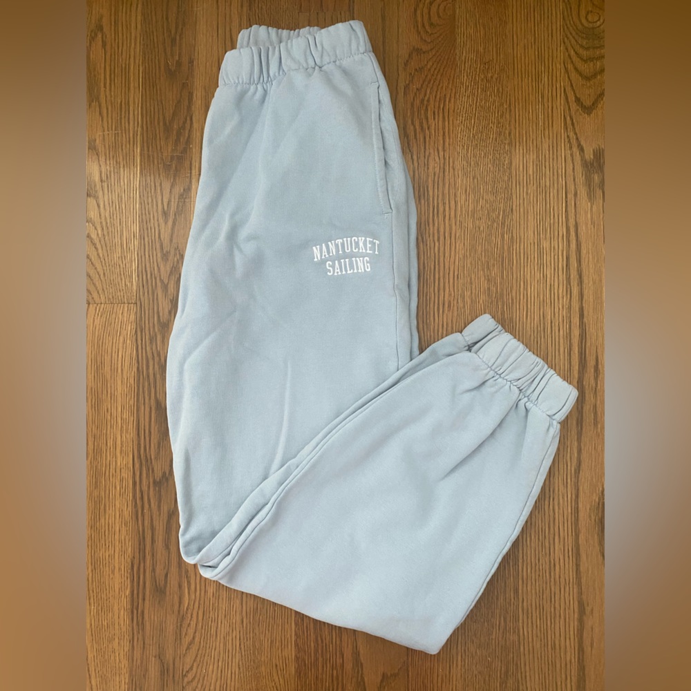Brandy Melville light blue jogger sweatpants